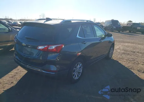 2018 Chevrolet Equinox Lt из США, поврежденный, VIN 3GNAXJEV8JL101356